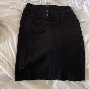 SENSATIONAL collection super stretchy black  skirt, size S, EUC
